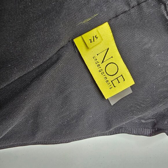 Noe Undergarments Size Small Black Silk Mesh Underwire Bodysuit - Picture 6 of 9